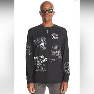 TEDDY FRESH WILL LAREN SKETCHES TEE - NWT, NEVER WORN
